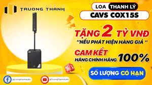Ảnh Loa cột CAVS COX15S Bass 40 Passive