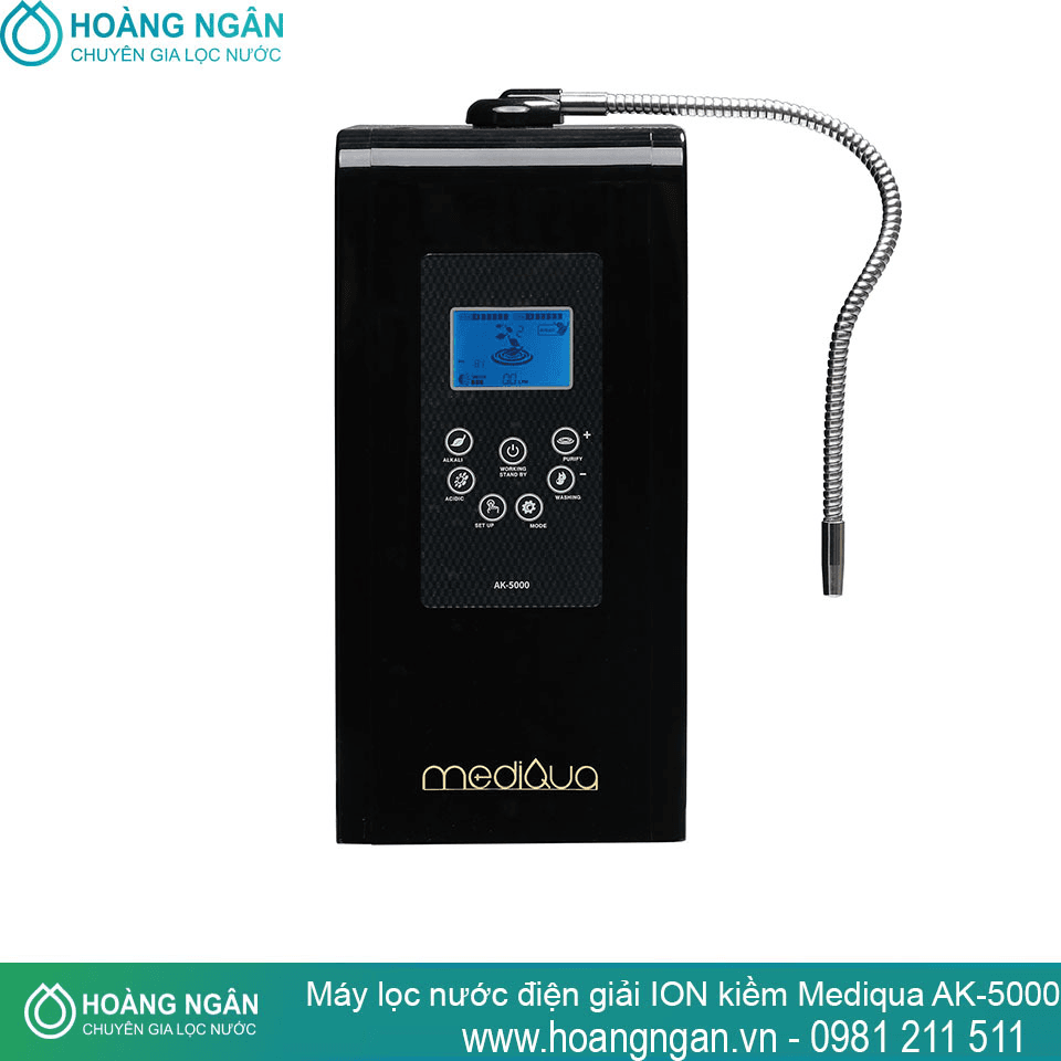 Ảnh Máy lọc nước ion kiềm điện giải Mediqua AK5000