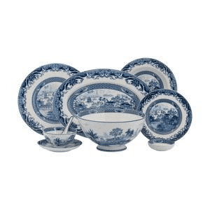 Ảnh Bộ đồ ăn Âu-Á 44 sản phẩm – Hoàng Cung – Hồn Việt