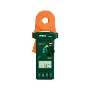 Ảnh Ampe kìm đo điện trở đất Extech 382357 (có kiểm tra dòng dò)