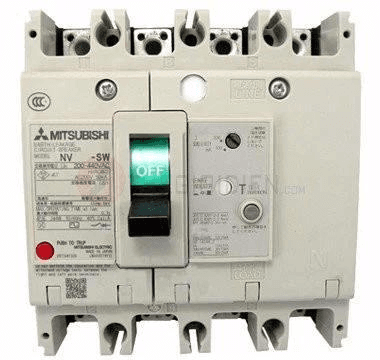 Ảnh Cầu dao Mitsubishi NV630-SEW - 630A 1.2.500mA TD 50kA 4P