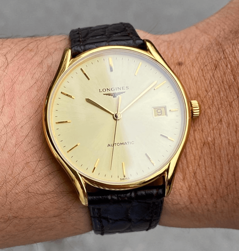 Ảnh Đồng hồ nam dây da Longines - L4.860.2.32.2