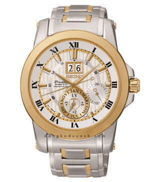 Ảnh Đồng hồ nam Seiko Premier Kinetic Perpetual SNP094P1