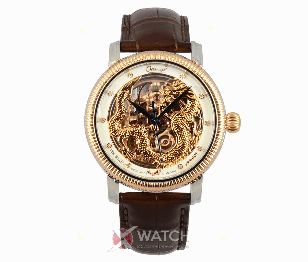 Ảnh Đồng hồ nam Ogival Skeleton OG358-18.65AGSR-GL