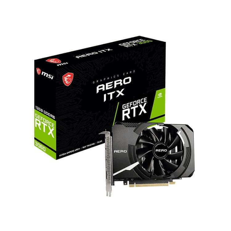Ảnh Card đồ họa MSI GeForce RTX 3060 AERO ITX 12G