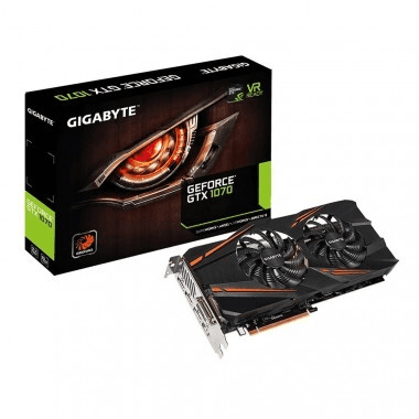 Ảnh Card đồ họa - VGA Card Gigabyte GTX 1070 Windforce OC 8GB