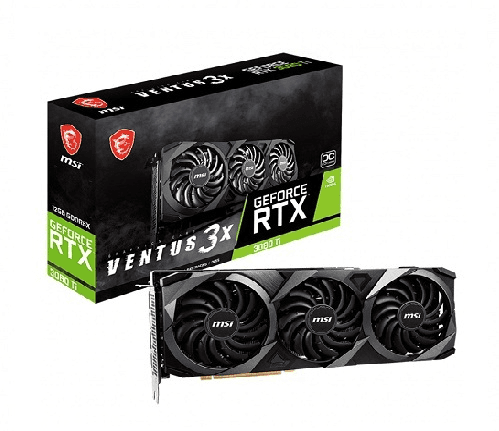 Ảnh Card màn hình MSI RTX 3080 VENTUS 3X 10G