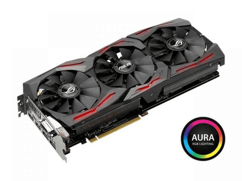 Ảnh Card màn hình ASUS GTX 1080 Strix 8GB 256Bit DDR5X