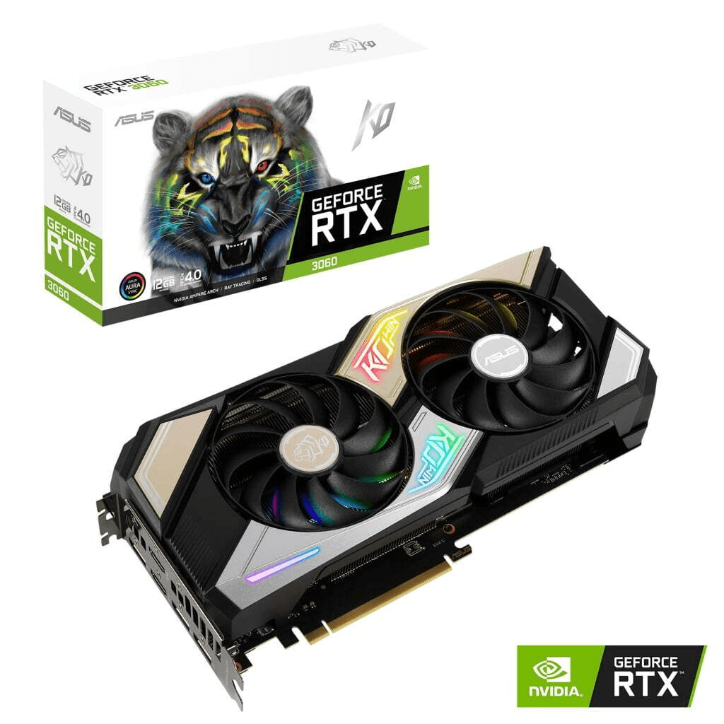 Ảnh Card đồ họa - VGA Card ASUS ROG STRIX RTX3060 12G GAMING