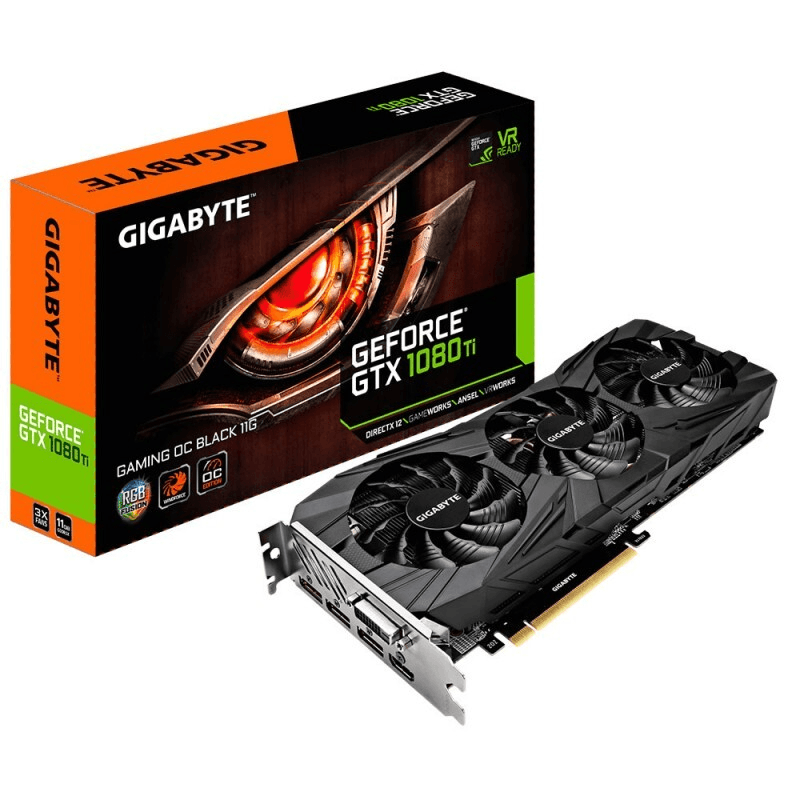 Ảnh Card đồ họa - VGA Card Gigabyte GTX 1080Ti Gaming OC 11GB