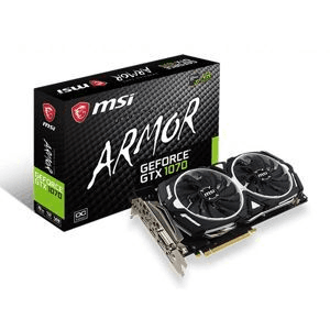 Ảnh Card màn hình MSI GTX 1070 ARMOR 8G OC - 8GB GDDR5