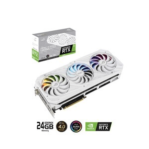 Ảnh Card màn hình Asus ROG STRIX GeForce RTX 3090 White OC Edition 24GB GDDR6X ROG-STRIX-RTX3090-O24G-WHITE