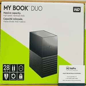 Ảnh Ổ cứng gắn ngoài WD MY BOOK DUO 28TB 3.5 inch - WDBFBE0280JBK-SESN (Đen)