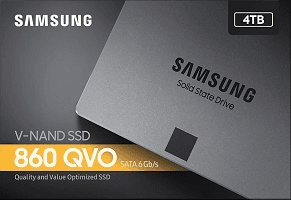 Ảnh Ổ cứng SSD Samsung 860 Qvo 4TB 2.5inch SATA 3 – MZ-76Q4T0BW