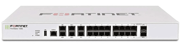Ảnh Bộ chia mạng 20 x GE RJ45 ports FG-100E Firewall with Bundle FORTINET FG-100E-BDL-950-12