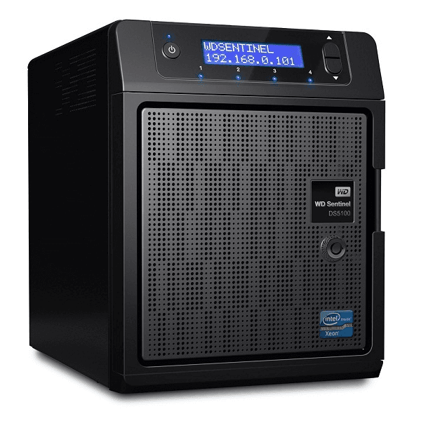 Ảnh Ổ lưu trữ mạng (NAS) Western Digital Sentinel DS6100 16Tb Gigabit Ethernet x2, USB 3.0 x4, USB2.0 x2