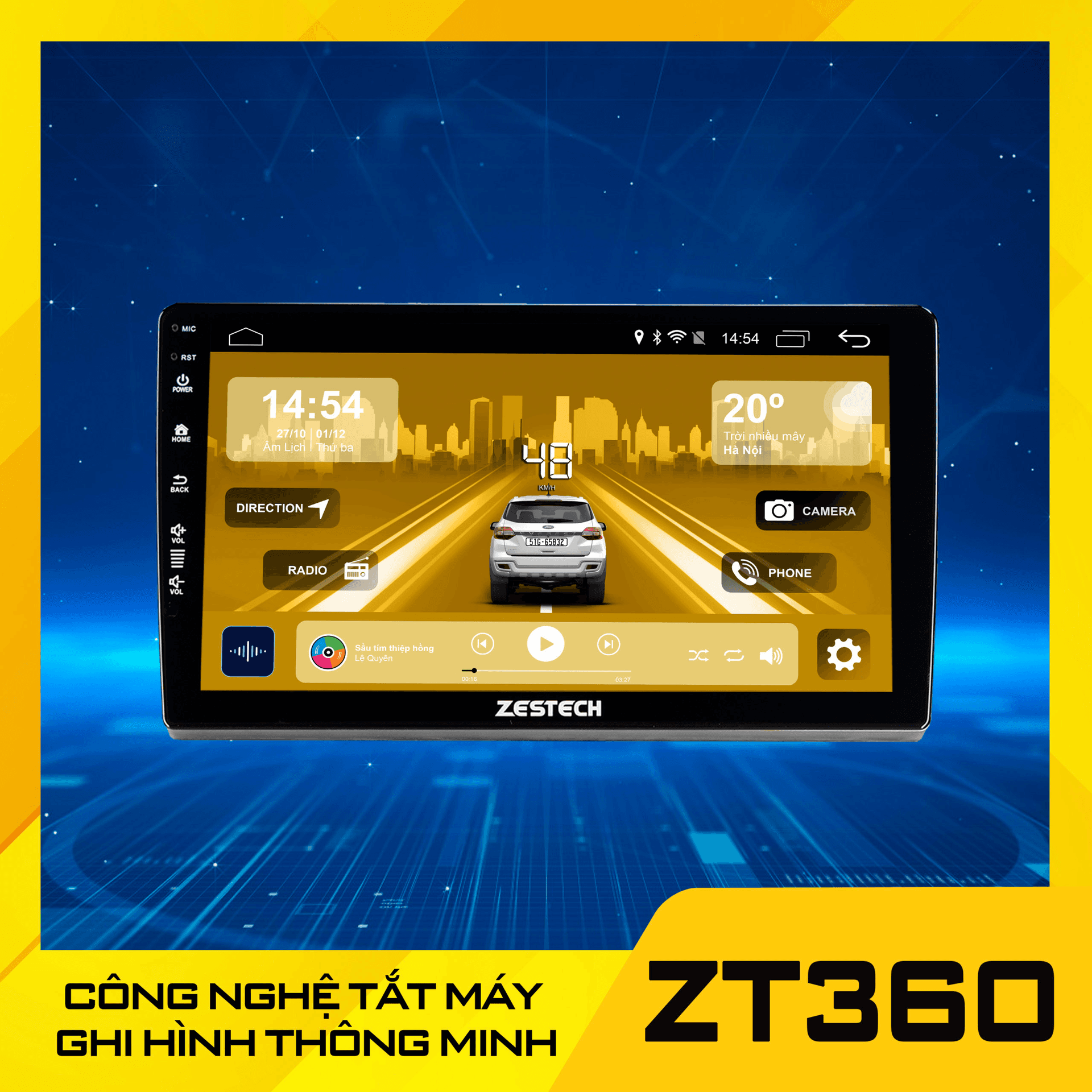 Ảnh Màn hình Android Zestech ZT360