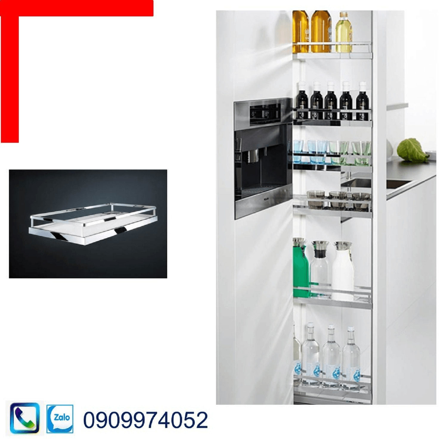Ảnh Tủ bếp Hafele Kesseböhmer 546.54.613