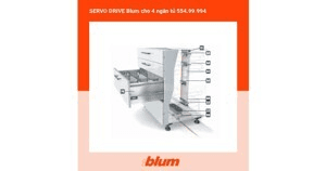 Ảnh SERVO DRIVE Blum cho 3 ngăn kéo 554.99.994
