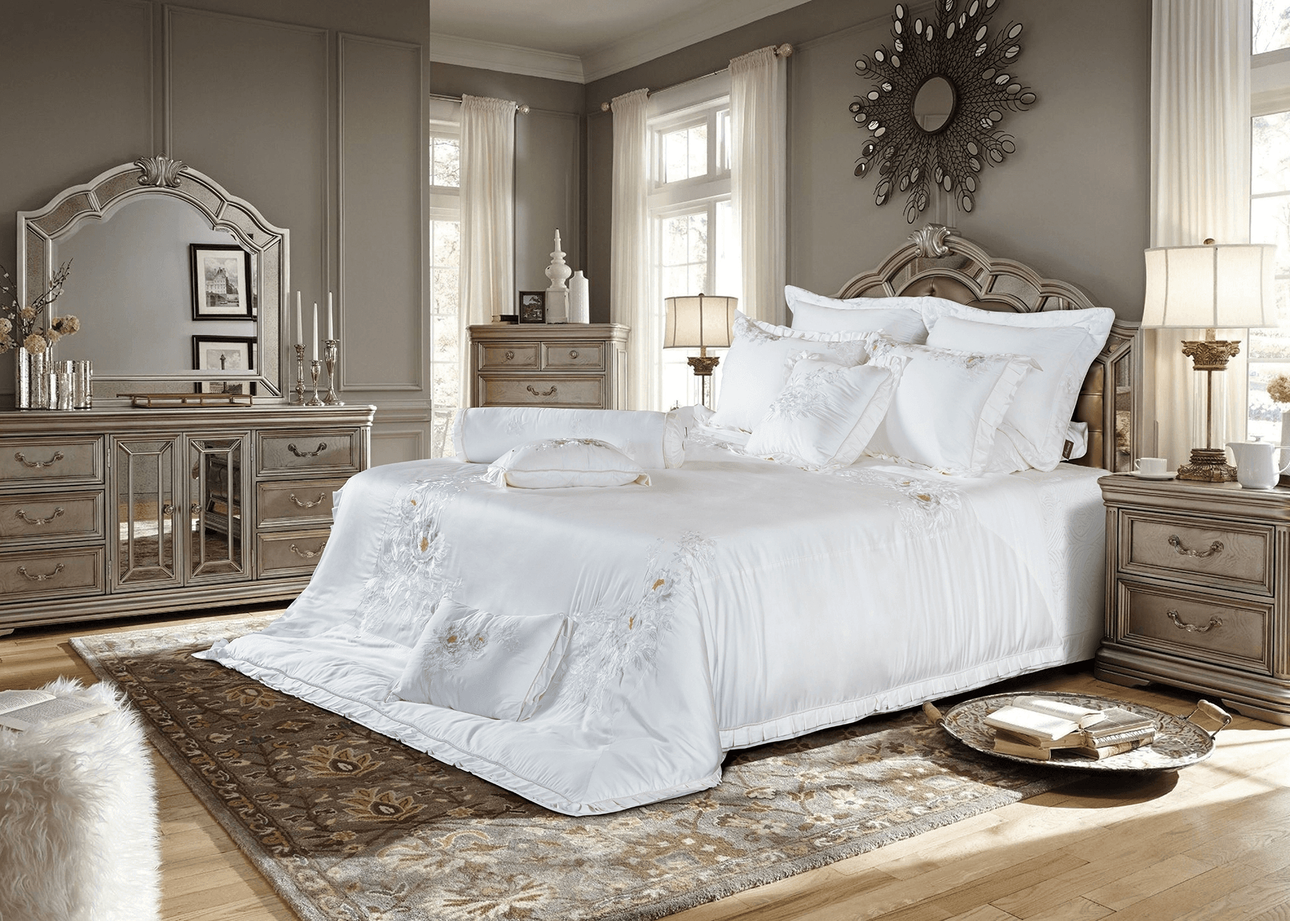 Ảnh Bộ chăn ga gối Everon Artemis ASM19105 - 160*200cm