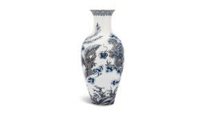 Ảnh Bình hoa Minh Long Vẽ Tứ Linh – 45cm