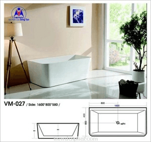 Ảnh Bồn tắm Việt Mỹ VM-027