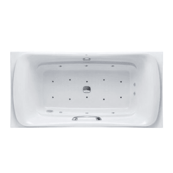 Ảnh Bồn tắm massage Kết hợp sục khí, sục thủy lực Toto PPYD1930ZL/RHPW (1900x950x650)