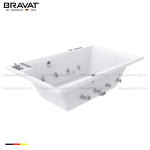 Ảnh Bồn tắm massage Bravat B25904DW-4