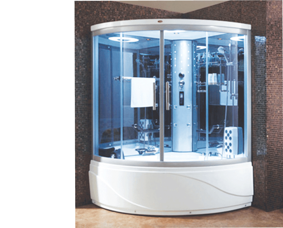 Ảnh Phòng tắm xông hơi đặt góc manhattan M8820
