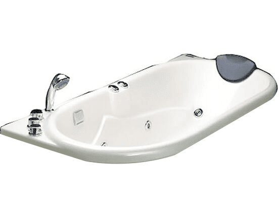 Ảnh Bồn tắm xây massage Acrylic MICIO W-160M - không chân yếm