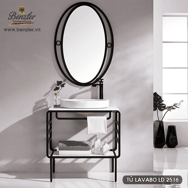 Ảnh Bộ tủ lavabo Benzler LD2516