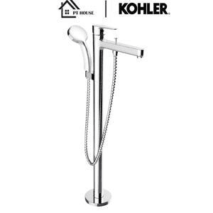 Ảnh Sen cây đặt sàn kèm chân Kohler July K-98614T-B4-CP