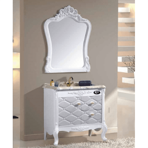 Ảnh Bộ tủ chậu lavabo nhựa PVC Sáng Tạo 869-1