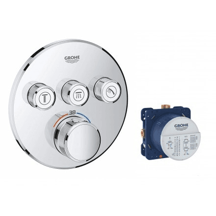 Ảnh Sen tắm Grohe 29121000 kèm bộ âm ổn nhiệt 35600000