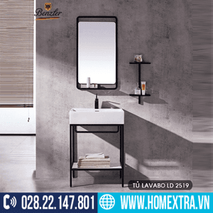 Ảnh Bộ tủ Lavabo Benzler LD-2519