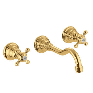 Ảnh Vòi Hafele Lavabo treo tường Victoria Gold 160 589.02.691