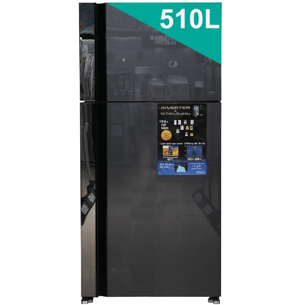 Ảnh Tủ lạnh Hitachi Inverter 510 lít R-VG6165PGV3