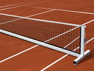 Ảnh Trụ tennis di động ống kẽm vuông S25219