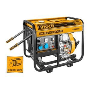 Ảnh Máy phát điện động cơ dầu Ingco GDE50001 - 5kVA