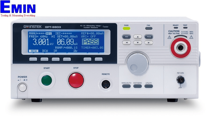 Ảnh Máy kiểm tra an toàn điện GW Instek GPT-9804