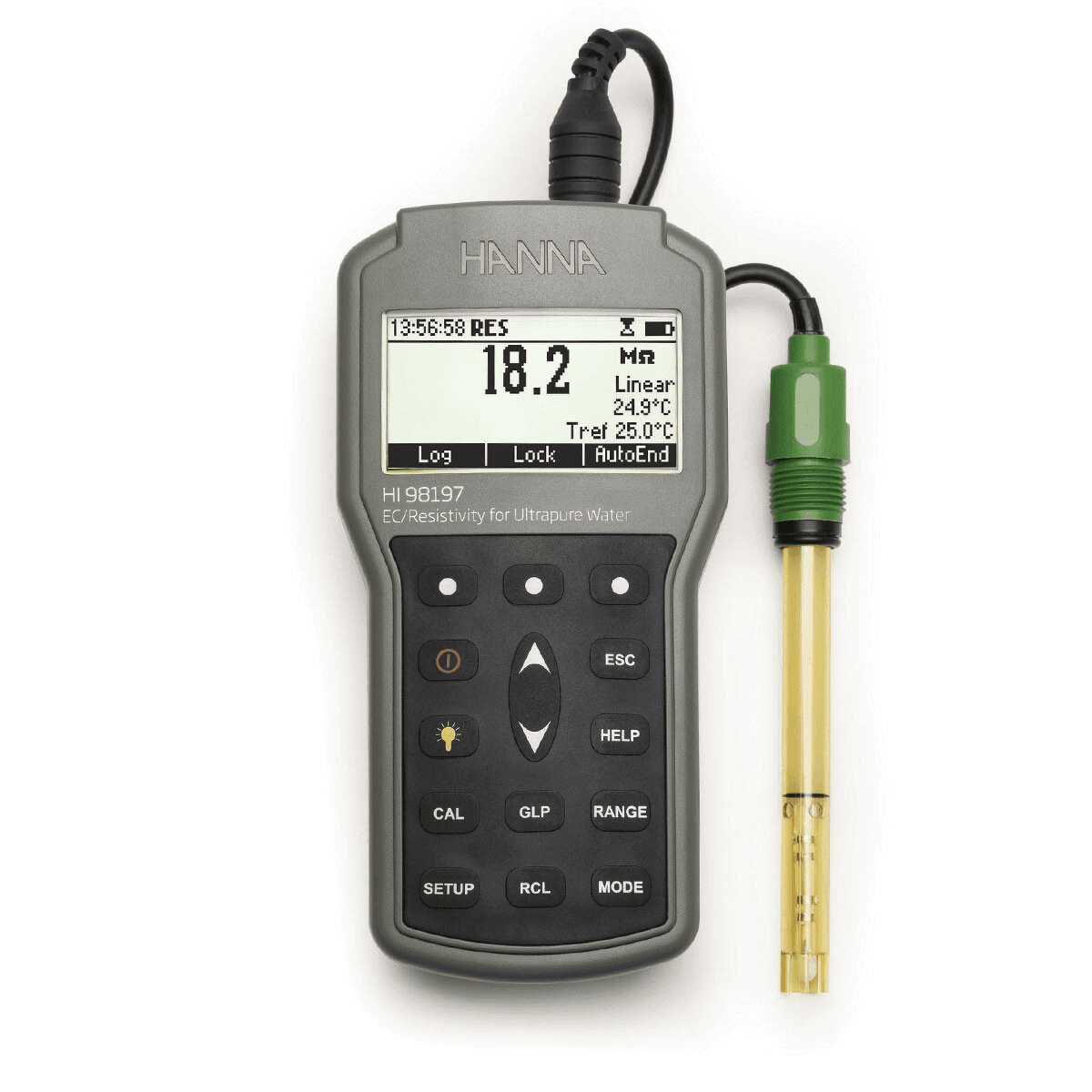 Ảnh Máy đo EC/TDS/Điện trở suất/Muối/Nhiệt độ Hanna HI98197