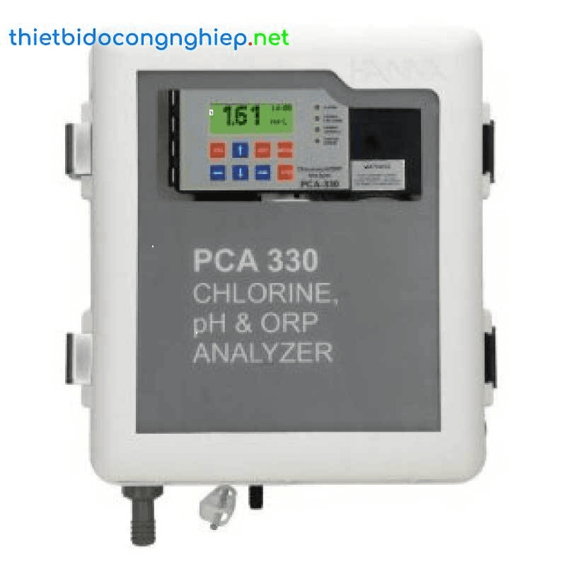 Ảnh Máy phân tích và kiểm soát Clo, pH, ORP và nhiệt độ Hanna PCA330