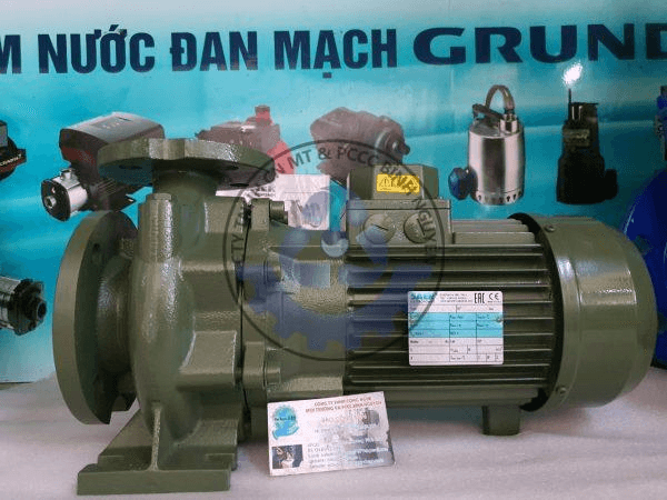 Ảnh Bơm ly tâm trục ngang Saer IR40-200NA