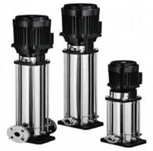 Ảnh Máy bơm hướng trục đứng có buồng và cánh bơm bằng inox Ebara EVM 32 14-0F5/30 40HP