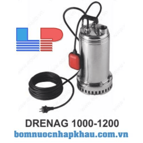 Ảnh Máy bơm chìm nước thải DAB DRENAG 1000M-A 1.36HP