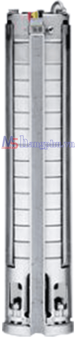 Ảnh Máy bơm hỏa tiễn 4inch - Motor Ebara SP-2515 2HP 380V