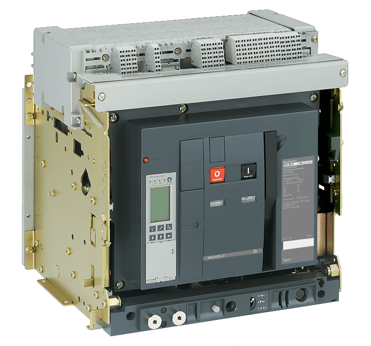 Ảnh Máy cắt không khí ACB Schneider NW25H24F2 - 2500A 100kA 4P