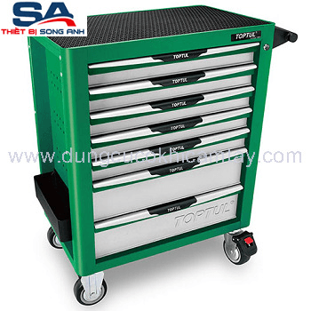 Ảnh Xe đồ nghề 7 ngăn 163 chi tiết Toptul GT-16311