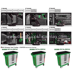Ảnh Tủ dụng cụ 7 ngăn 275 món Toptul GCAJ0034
