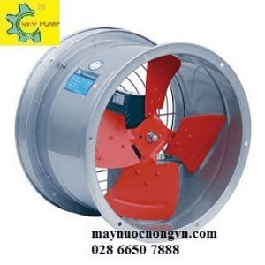 Ảnh Quạt hướng trục chống cháy nổ Deton SBF7-4 24500 m3/h 30000W
